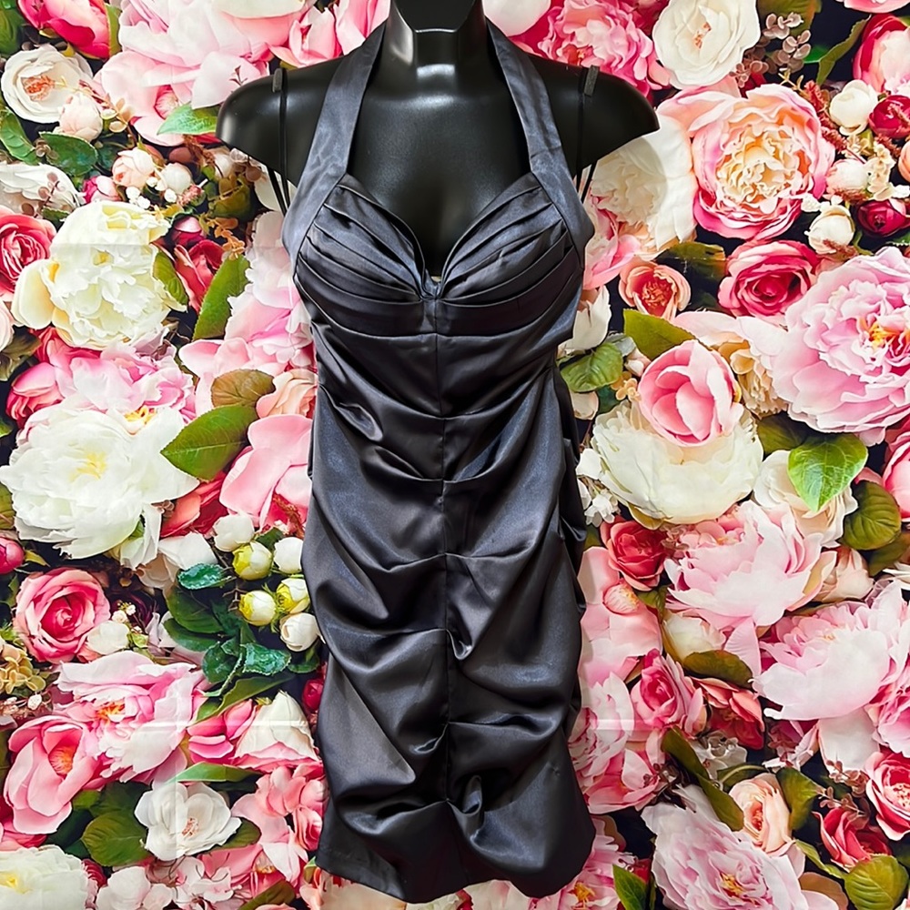 Open back hauter style dress